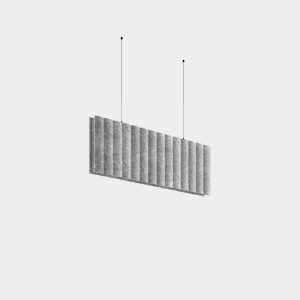 INFINITE Pro Haloprisma 1136mm Suspended Acoustic 13.5w Grey Felt