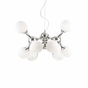 NODI Pendant 9L Chrome E14 9 x 28w