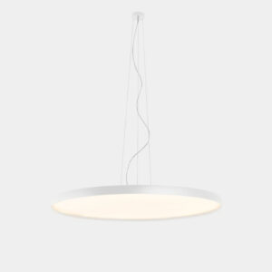 Luno Slim Pendant Extra Large 108.2W 3000K CRI 92 ON-OFF / DALI-2 / PUSH White IP20 9863lm
